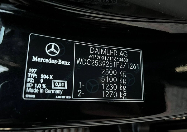 Mercedes-Benz GLC cena 159900 przebieg: 141700, rok produkcji 2017 z Nisko małe 781